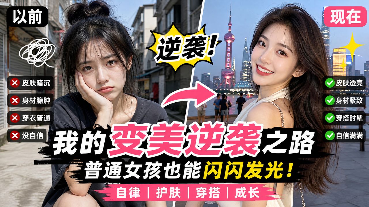 17c一起草短视频TikTok风格